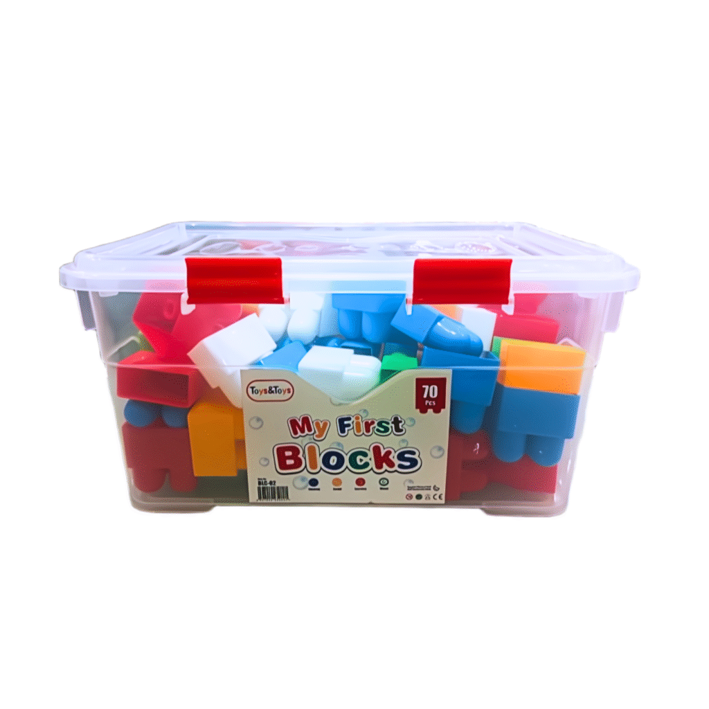 My First Blocks 70 Pcs – Toy Land DHA Lahore