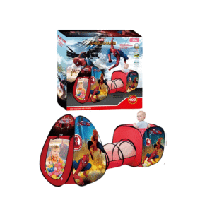 Spiderman Tunnel Tent House 100 balls